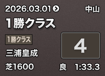 1���N���X 4��
