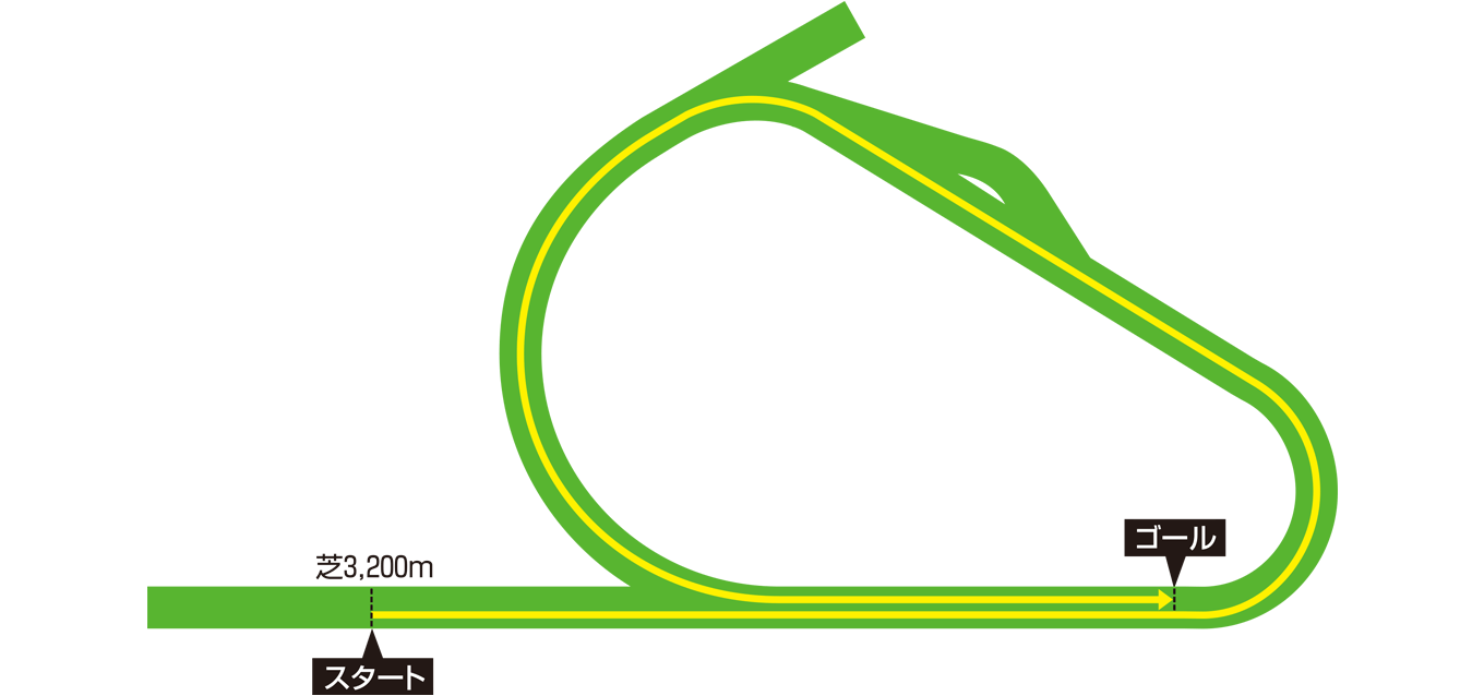 フレミントン競馬場 コース図